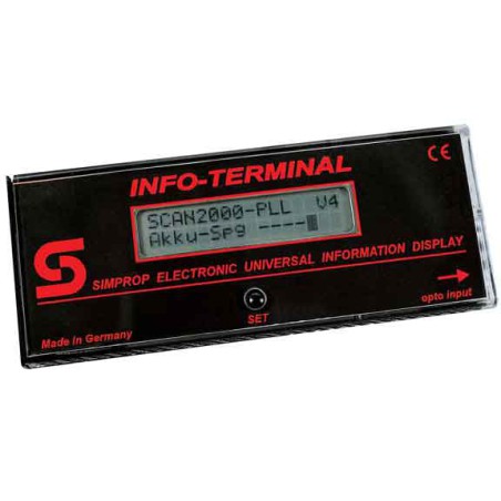 Terminal info radio accessory | Scientific-MHD