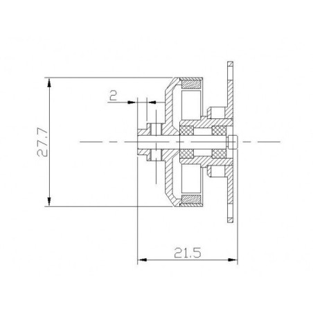 Elektromotor DM2204 KV1750 Motor | Scientific-MHD