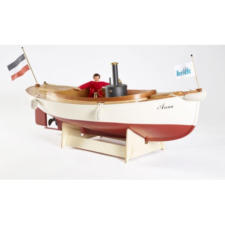 Anna radio -controlled thermal boat with V2 steam engine | Scientific-MHD