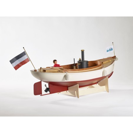 Anna radio -controlled thermal boat with V2 steam engine | Scientific-MHD