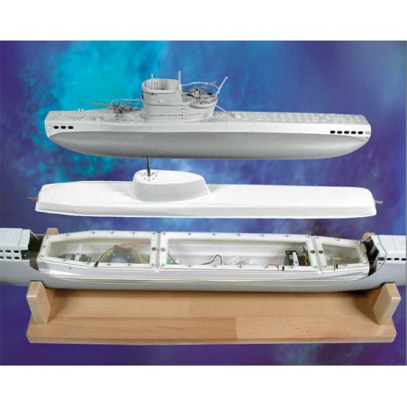 Electric electric boat U-Boot Typ VII | Scientific-MHD