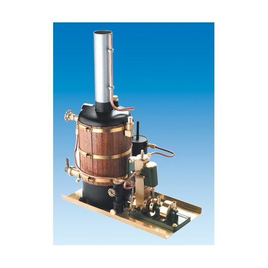 Bateau électrique radiocommandé MACHINE A VAPEUR VERTICALE