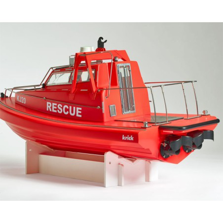 Bateau électrique radiocommandé Rescue Jetboot 1/15