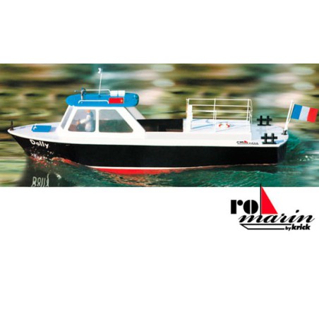 Bateau électrique radiocommandé Dolly 1/20 en kit