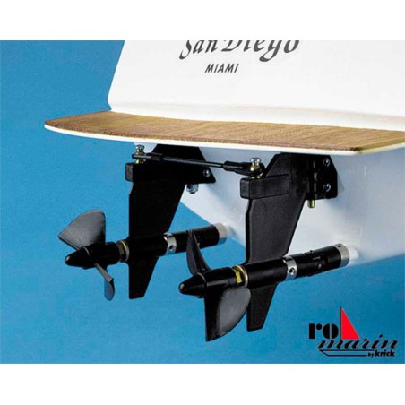 Bateau électrique radiocommandé San Diego 1/25 en kit