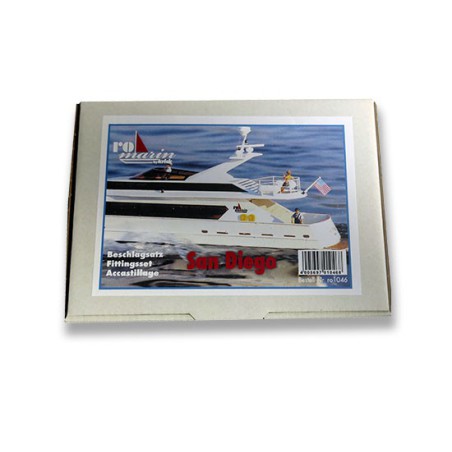 Accessoire pour bateau radiocommandé Set d'accessoires San Diego