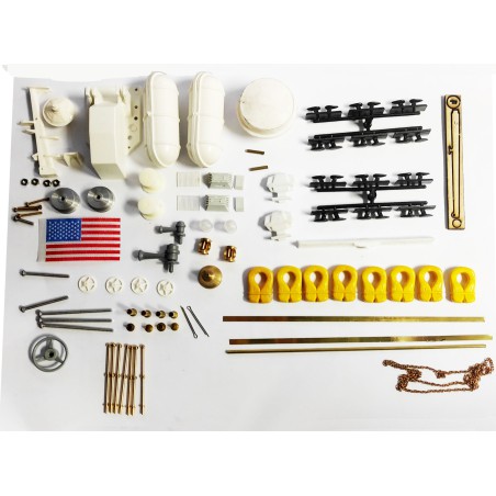 Radiocomanded boat accessory set of San Diego accessories | Scientific-MHD