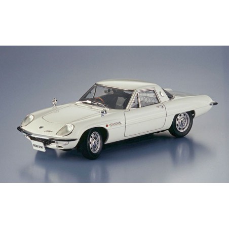 Maquette de voiture en plastique MAZDA COSMO SPORT L10B avec figurine