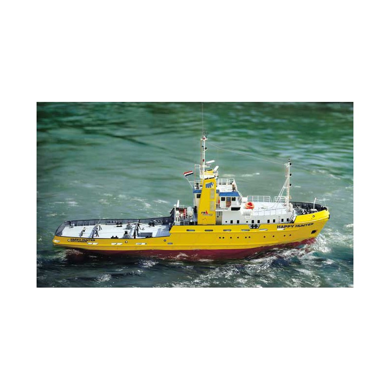 Bateau électrique radiocommandé HAPPY HUNTER R/C