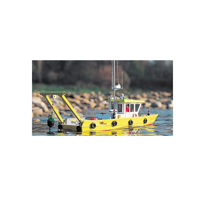 Bateau électrique radiocommandé Paula 1/25 en kit