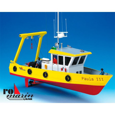 Paula 1/25 radio controlled electric boat in kit | Scientific-MHD