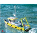 Bateau électrique radiocommandé Paula 1/25 en kit