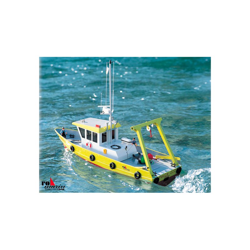 Bateau électrique radiocommandé Paula 1/25 en kit