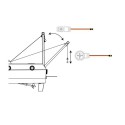 Radio boat accessory Kit function of the hoist for paula | Scientific-MHD