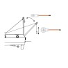 Radio boat accessory Kit function of the hoist for paula | Scientific-MHD