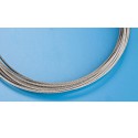 Accastillage de bateau Cable inox tressé diam. 0,8mmx10M