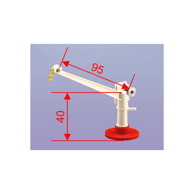 Accastillage de bateau Grue 1/25 en kit
