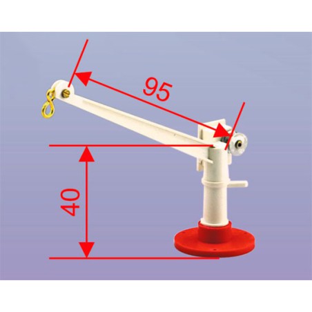 1/25 crane boat fittings in kit | Scientific-MHD