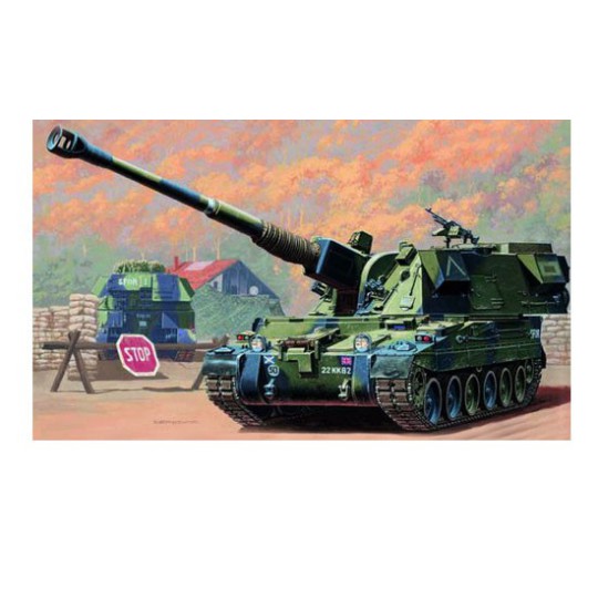 Maquette de Char en plastique BRITISH 155MM AS-90 HOWITZER Maquette de Char en plastique BRITISH 155MM AS-90 HOWITZER