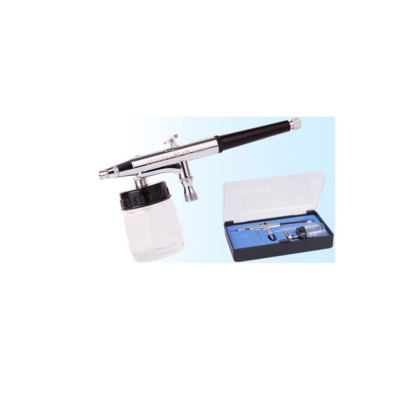 Aerographe pour maquette Aérographe double action avec godet 22cc
