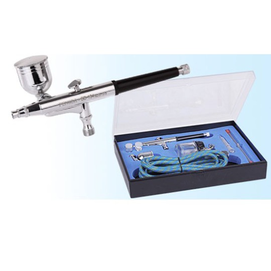 Aerographe pour maquette Coffret aérographe double action hybride Aerographe pour maquette Coffret aérographe double action hybride