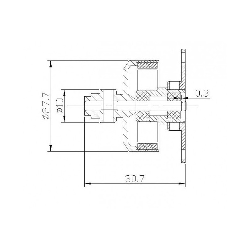 Moteur électrique radiocommandé Moteur DM2205L Kv1600
