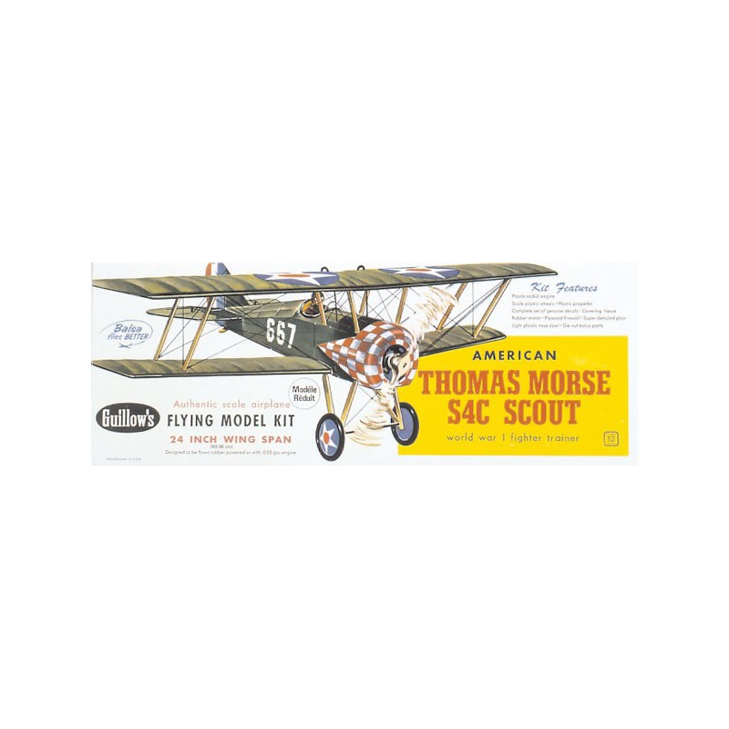 Avion de vol libre radiocommandé THOMAS MORSE SCOUT