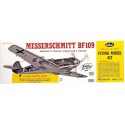 Free-free free flight plane Messerschmitt BF-109 | Scientific-MHD