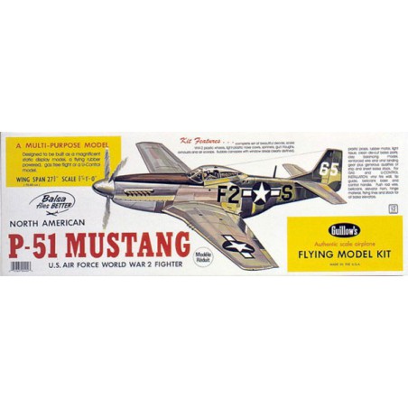 Free radio-free flight plane P-51 Mustang | Scientific-MHD