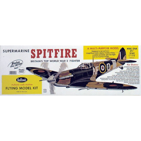 Avion de vol libre radiocommandé SPITFIRE Avion de vol libre radiocommandé SPITFIRE