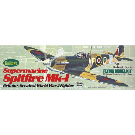 Avion de vol libre radiocommandé SPITFIRE