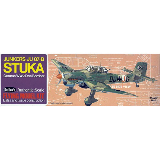 Avion de vol libre radiocommandé STUKA JU-87B