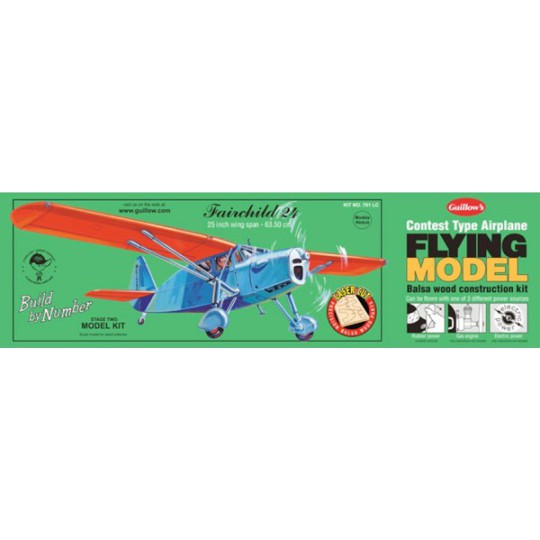 Avion de vol libre radiocommandé FAIRCHILD 24 Avion de vol libre radiocommandé FAIRCHILD 24