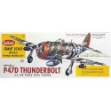 Free radio-free flight plane P47-D Thunderbolt | Scientific-MHD