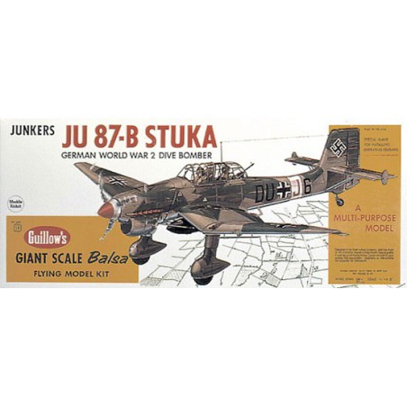 Free-free flight airplane Stuka JU-87B | Scientific-MHD