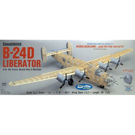 Funkfreier Flugflugzeug B-24D-Liberator | Scientific-MHD