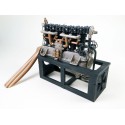 Mercedes 1/16 engine wooden airplane model | Scientific-MHD