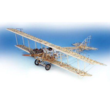 Holzflugzeugmodell Curtiss Jn-4d Jenny 1/16 | Scientific-MHD