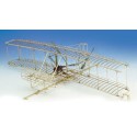 Maquette d'avion en bois WRIGHT FLYER 1/16