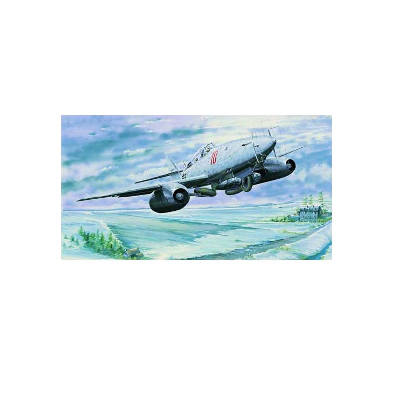 Maquette d'avion en plastique MESSERSCHMITT ME 262 B-1A/U1