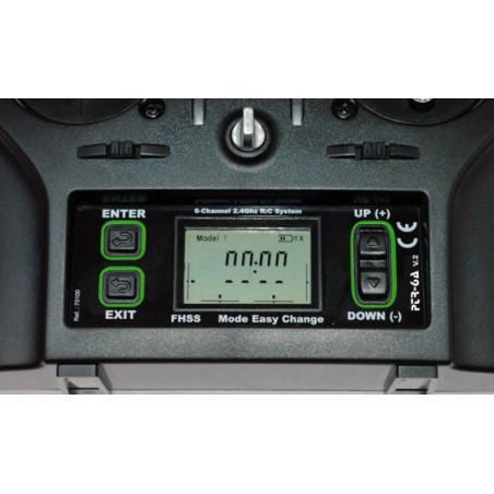 Set for radio radio control PTR-6A V2 6-way + Lipo battery | Scientific-MHD