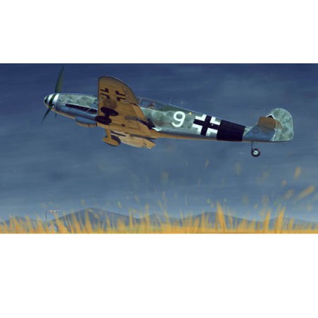 Maquette d'avion en plastique MESSERSCHMITT BF 109G-10