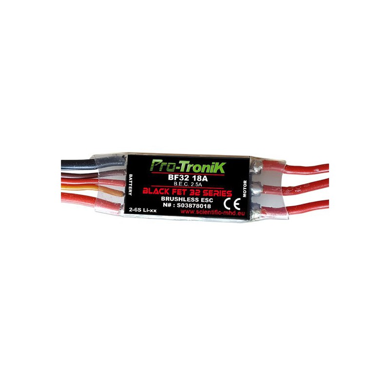 Moteur électrique radiocommandé Variateur BF32-18A