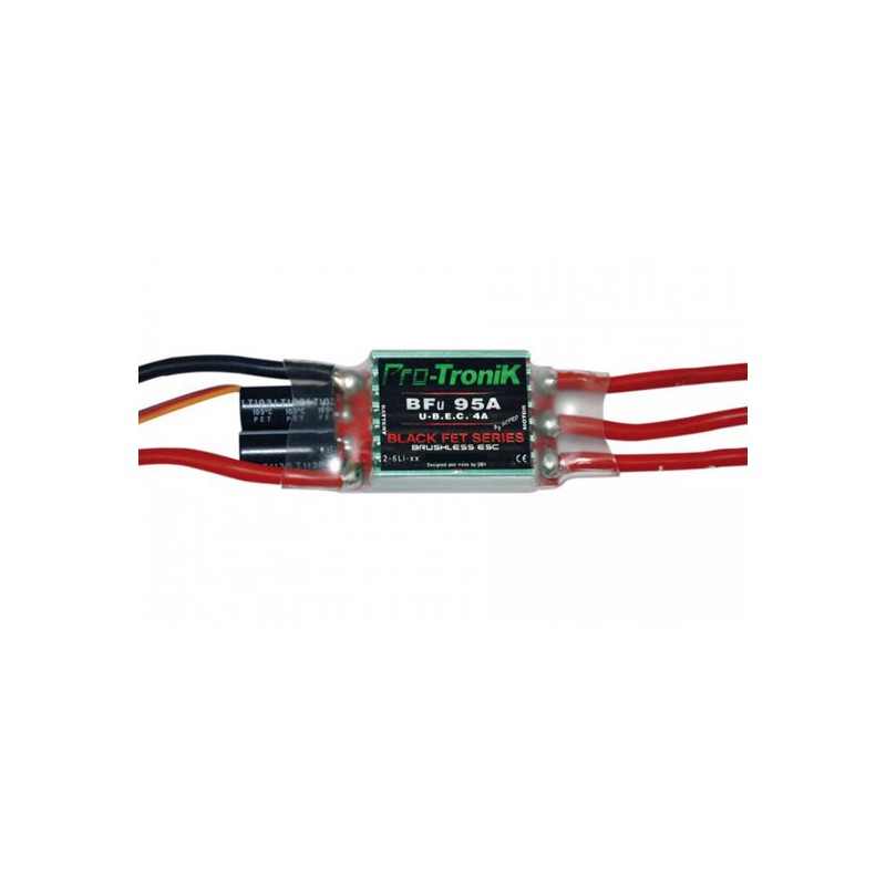 Moteur électrique radiocommandé Variateur BF95A U-BEC 4A