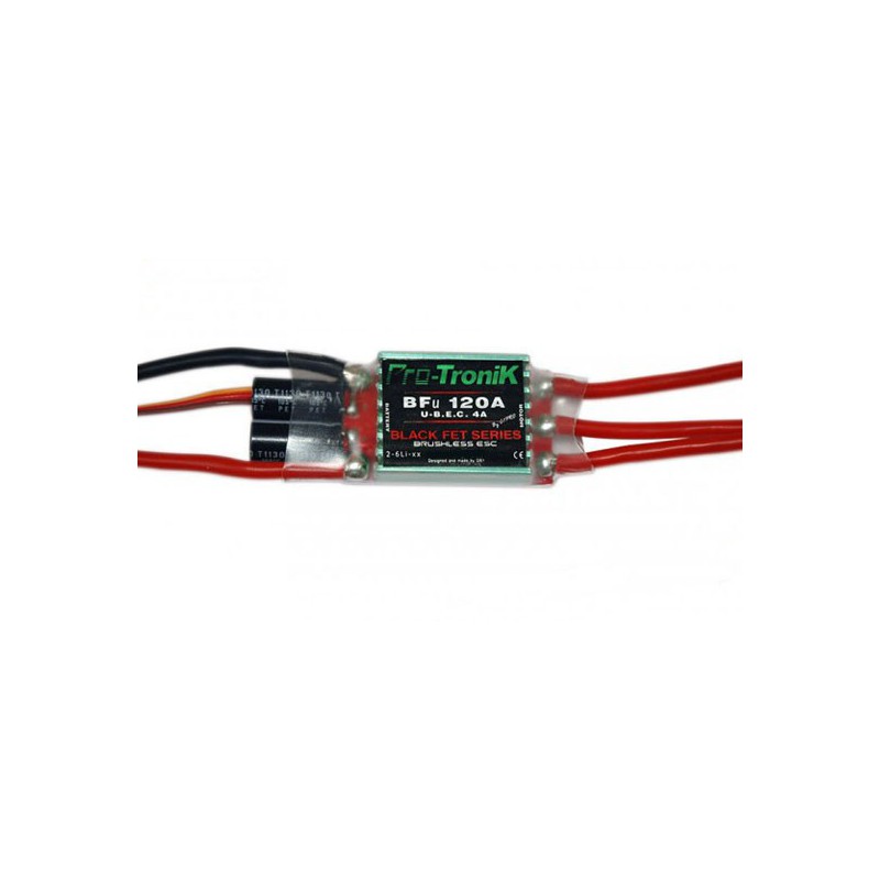 Moteur électrique radiocommandé Variateur BF120A U-BEC 4A