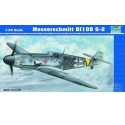 Maquette d'avion en plastique MESSERSCHMITT BF109 G-2