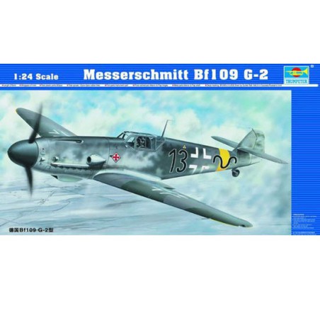 Maquette d'avion en plastique MESSERSCHMITT BF109 G-2