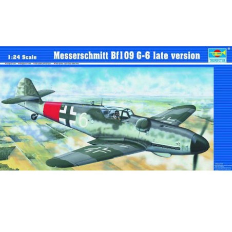 Maquette d'avion en plastique MESSERSCHMITT BF109 G-6