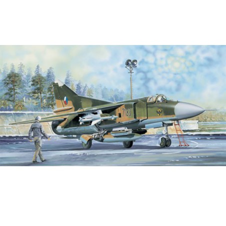 Maquette d'avion en plastique MIG-23MF FLOGGER-B