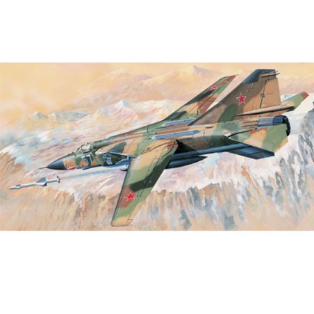 Maquette d'avion en plastique MIG-23MLD FLOGGER-K